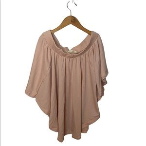 OOTDFash Blush Off Shoulder Top